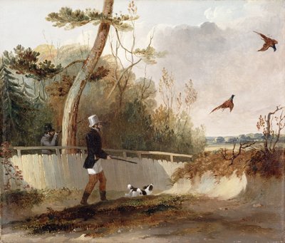 Fazantjacht door Samuel John Egbert Jones